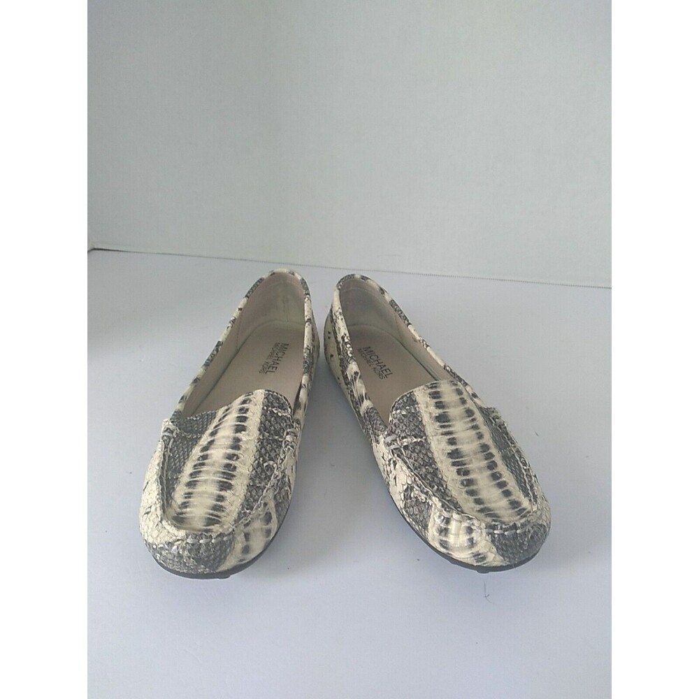 Michael Kors Snakeskin Print Loafers Slip‎ On Comfort Shoes - Picture 5 of 5